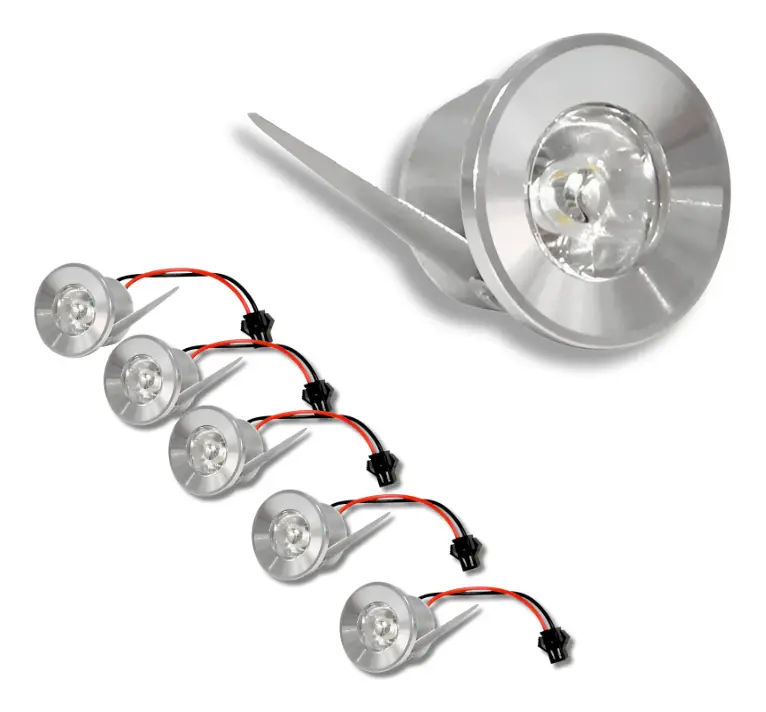 Mini Bala 1.5w Ojo De Buey - Nicho Luz Fria X6 Und