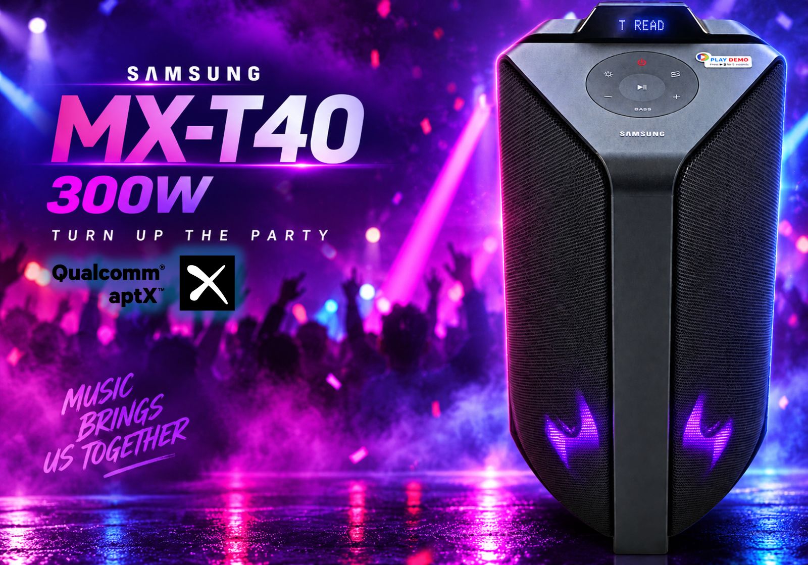 Torre de sonido Samsung MX-T40