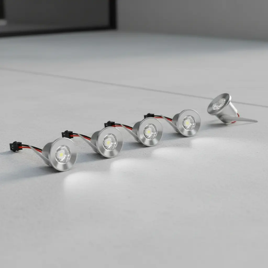 Mini Bala 1.5w Ojo De Buey - Nicho Luz Fria X6 Und foto 2